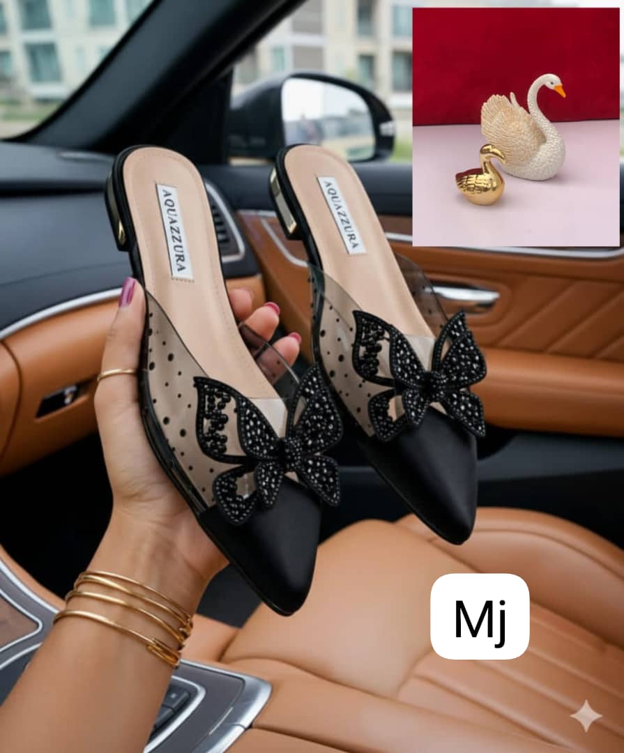 Aquazzura Flat Mules