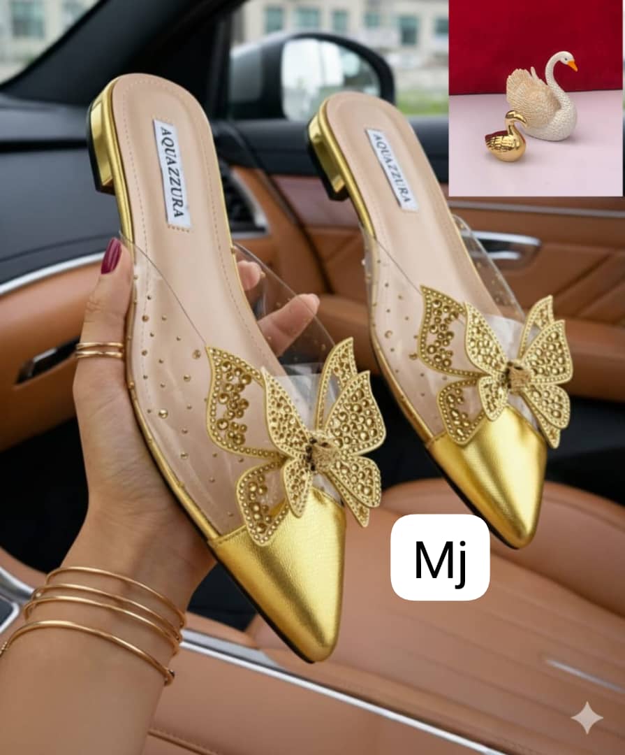 Aquazzura Flat Mules - Image 2