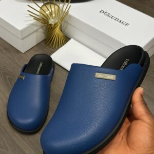 DeSaudage Premium Leather Mules – Luxury Slip-On Collection